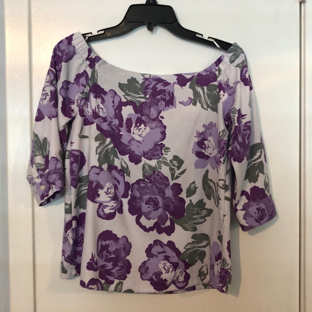 Off the shoulder shirt